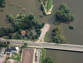 Deichbruch bei Heyrothsberge