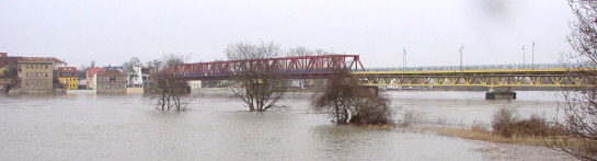 Elbbrücke Stadt Schönebeck