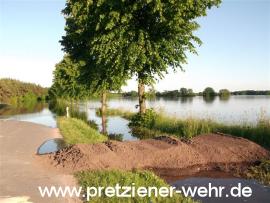 Plötzky Alte Ziegelei / Haberlandbrücke <br><font size=-2>Foto: S. Borrmann FFW Möckern</font>