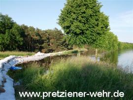 Plötzky Alte Ziegelei / Haberlandbrücke <br><font size=-2>Foto: S. Borrmann FFW Möckern</font>